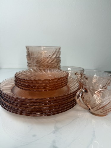 Set piatti vintage arcoroc - set,