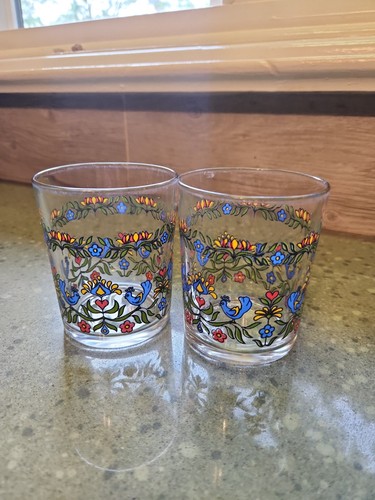 Set bicchieri vintage anni - set,