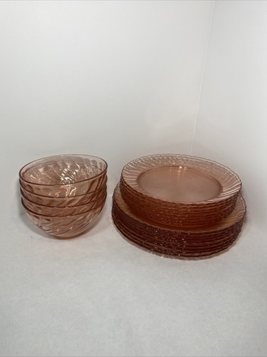 Arcoroc rosa rosaline swirl - arcoroc,
